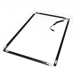 Chất lượng cao tùy chỉnh 20 đa điểm IR cảm ứng bezel 55/43/32/65 inch cảm ứng hồng ngoại khung màn hình cảm ứng đa Tường Khung lớp phủ - Product Image 4