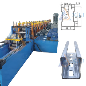 XJJ, máquina de fabricación de canales de Metal <span class=keywords><strong>C</strong></span> de estilo personalizado, máquina de soporte Solar Pv - Product Image 1