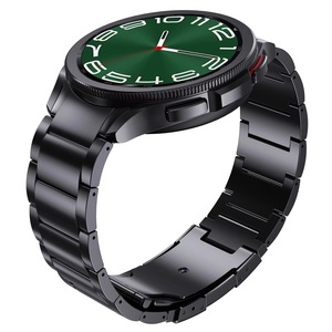 Correa de reloj de titanio al por mayor para Galaxy Watch 8 Classic 43/47mm 40/44mm 5Pro 45MM, correa de repuesto ligera con cierre magnético - Product Image 1
