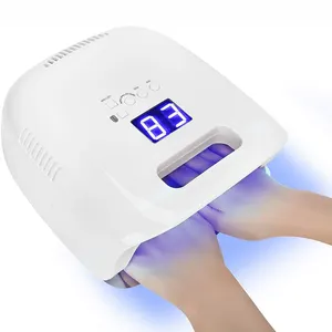 60w Wireless Nail Dryer with large space Rechargeable Battery UV LED nail lamp