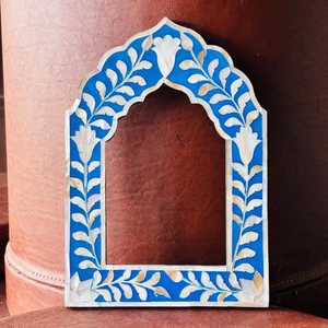 Designer Bone Inlay Photo <b>Frame</b> Handcrafted Decorative <b>Picture</b> <b>Frame</b> for Modern Home Interior <b>Wedding</b> Natural Crafts - Product Image 1