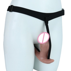 Dildo con Base de Anclaje de 7cm de Grosor y Correa, para BDSM y Sumisión, Dildo Anal con Correa Extraíble para Placer con Strap-On - Product Image 3