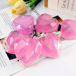 شريط صابون حب على شكل قلب للرائحة الوردية الوردية غير سام وترطيب ومريح للعناية بالبشرة الحساسة - Product Image 5