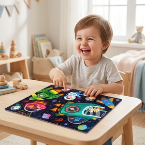 <span class=keywords><strong>Puzzle</strong></span> Personalizzato in Scatola di Ferro da 100 Pezzi, Giochi Educativi con Temi di Numeri, Cartoni Animati e Animali, Giocattoli Didattici per Bambini - Product Image 3