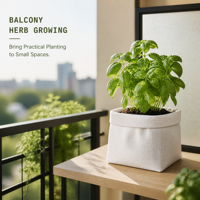 Sac de culture horticole respirant en non-tissé pour la plantation commerciale de semis en pépinière et les projets de culture de légumes de jardin