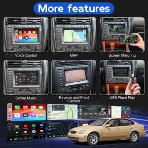 Module <span class=keywords><strong>d</strong></span>écodeur sans fil <span class=keywords><strong>Apple</strong></span> CarPlay <span class=keywords><strong>Android</strong></span> Auto personnalisé GS430, kits <span class=keywords><strong>d</strong></span>'interface pour Lexus GS430 2001 - 2005 - Product Image 4