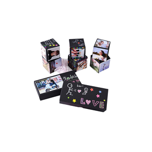 Coffret Cadeau DIY Saint-Valentin Effet Explosion avec Lamination Mate et Carton Ivoire Recyclable - Product Image 1