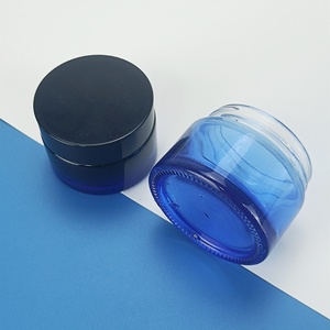Glass Cosmetic <b>Empty</b> Cream Packaging 15g 20g 30g 50g 100g 120g Frosted Cosmetic Container <b>Jar</b> With Lids - Product Image 4