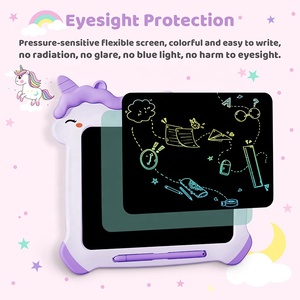 Articles de papeterie fantaisie <span class=keywords><strong>Kawaii</strong></span>, mignon, licorne de bureau pour l'école, ensemble de papeterie pour enfants, cadeau - Product Image 3