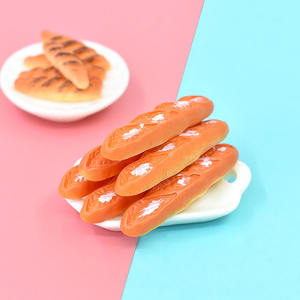 Accesorios de Resina: Pan Grande de Simulación, Comida de Juguete, Crema en Barra, Pegamento, Funda para Teléfono Móvil - Product Image 1