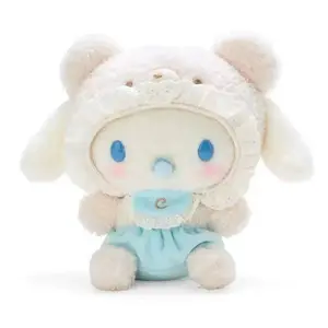 CPC ที่กําหนดเองการ์ตูนตุ๊กตาสัตว์ Sanrio ของเล่นตุ๊กตา 10 ซม.Kawaii Kuromi นุ่มแมวตุ๊กตาพวงกุญแจตุ๊กตาของขวัญเด็ก