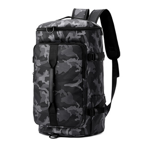 Sac à dos de voyage et de sport unisexe Oxford grande capacité, imperméable, multifonctionnel, avec compartiment à chaussures séparé (sec/humide) - Product Image 2