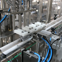 Machine de remplissage automatique de liquides à 4 buses, haute précision, à commande servo, pour conditionneur capillaire 750ml 1l et savon liquide