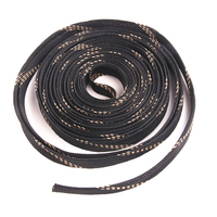 Funda Protectora de Cables Trenzada Brillante, Organizador de Cables Resistente al Desgaste