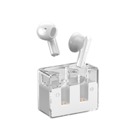 Nouveaux écouteurs sans fil True Wireless BL29 avec affichage numérique transparent, design capsule spatiale haute fidélité, modèle exclusif d'usine