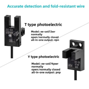 Aomings สวิตช์โฟโตอิเล็กทริก EE-SX671 EE-SX670-WR EE-SX674A-WR เซ็นเซอร์เหนี่ยวนำลวดสำหรับวัดต้นทาง/จำกัด/ความเร็ว - Product Image 2