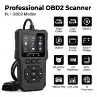 Escáner OBD2 USB V919 Negro Actualizado 2026, Lector Profesional de Códigos de Luz de Advertencia del Motor para Todos los Vehículos con Protocolo OBD II de 1996 en Adelante