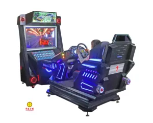 Simulator f1 gerak penuh, permainan mengemudi dengan Pengalaman luar biasa balap Virtual 6 dof platform gerak VR Simulator balap