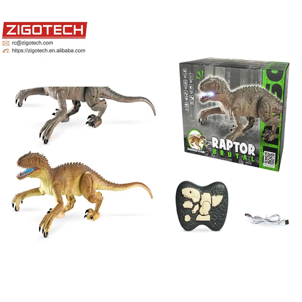 Realistic one key walking rc dinosaur remote control dinosaur toys
