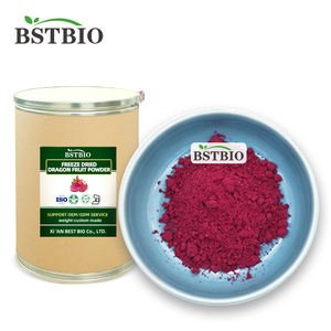 Polvo de fruta de dragón Pitaya roja liofilizada orgánica BSTBIO - Product Image 3