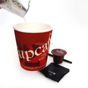 Fabrika doğrudan satış kaliteli çözünebilir kahve kupası özel kişisel etiket kahve katı içecek kahve anında toz