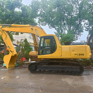 ข้อเสนอพิเศษ รถขุดโคมัตสึ PC200 มือสองสภาพดี พร้อมรถขุดตีนตะขาบ 20 ตัน สำหรับงานขุดร่อง - Product Image 1