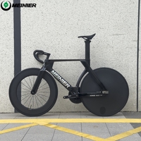 Vélo Fixie à roues fermées, guidon de course pour vélo de piste avec pédalier 58T S/M/L, vélo monovitesse aérodynamique