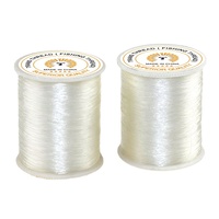 Fil de pêche et de couture en nylon 100% teint, haute ténacité, résistant à l'abrasion, durable, 0,35 mm, 250 m de longueur, prix de gros