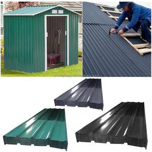 Feuille de <span class=keywords><strong>toiture</strong></span> en métal ondulé galvanisé galvanisé de haute qualité personnalisée en usine 12 <span class=keywords><strong>pieds</strong></span> de longueur pour la construction - Product Image 2