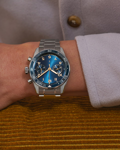 Men's Chronograph Automatic Mechanical Wristwatch Tachymeter Bezel Stainless Steel Bracelet Sporty Dress Watch for Longinesing - Product Image 5