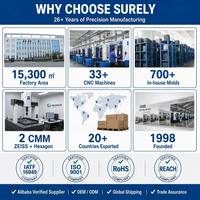 Piezas Estructurales para Brazos Robóticos Industriales Personalizados, Mecanizado CNC de Aleación de Aluminio de Precisión, Fabricante OEM ODM en China