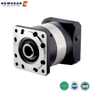 Reductor Planetario de Brida Redonda al por Mayor de Fábrica, Relación 10:1, Salida de Orificio, Caja de Engranajes Planetaria para Motor NEMA23 - Product Image 3