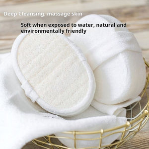 Natural Thick Loofah Bath Scrubbing Towel Sponge Loofah Cleaning Cloth Foaming Bath Brushes & Scrubbers - Product Image 5