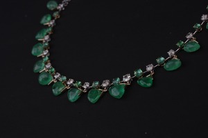 Luxury Synthetic Lab-Grown Round Brilliant Cut <b>Diamond</b> <b>Necklace</b> IGI Certification Rose Gold/<b>Silver</b>/Gold Options - Product Image 2