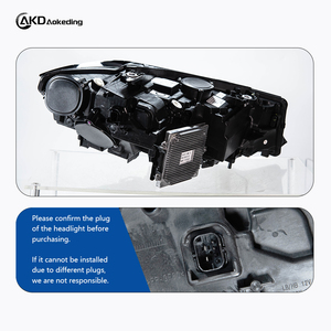 Conjunto de faros LED AKD para BMW Serie 3 G20 2019-2022, modificados con proyector de doble color Golden Eye y lente tipo cuchara. - Product Image 4