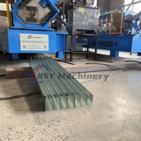 Hochgeschwindigkeits-Kundenspezifische PLC-gesteuerte 220V U-Profil-Trockenbauprofil-Stahlpfetten-Herstellungsmaschine Kaltwalzformmaschine