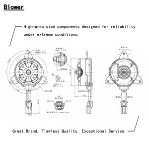 Moteur de ventilateur OEM 2048200208 pour Mercedes-Benz <span class=keywords><strong>C</strong></span> W204 E V212 GLK X204 <span class=keywords><strong>C</strong></span> Sedan W204 <span class=keywords><strong>C</strong></span> Estate S204 E Sedan W212 E <span class=keywords><strong>Cabriolet</strong></span> A207 - Product Image 5