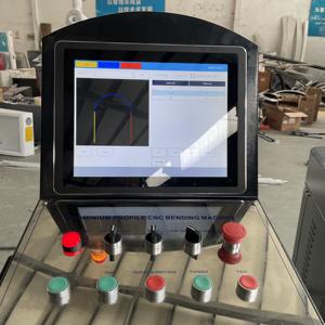 เครื่องดัดม้วน CNC แบบให้ความร้อน 20 ตัน ระบบเซอร์โวคู่ สำหรับขึ้น<span class=keywords><strong>รูป</strong></span>โปรไฟล์อะลูมิเนียม-พลาสติกคอมโพสิต ควบคุมความโค้งได้อย่างแม่นยำ - Product Image 3