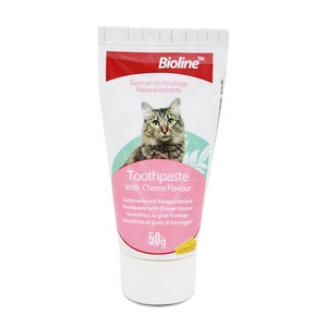 Fabricant chinois Shopify, ensemble de dentifrice pour animaux de compagnie à la saveur de <span class=keywords><strong>fromage</strong></span>, 2 brosses à dents pour chats - Product Image 2