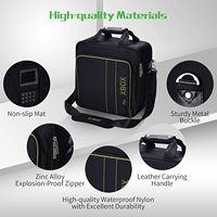 Sac à dos en nylon durable avec fermeture éclair, poignée et bandoulière pour Xbox X/S/360 One, pour console et accessoires - Rangement portable