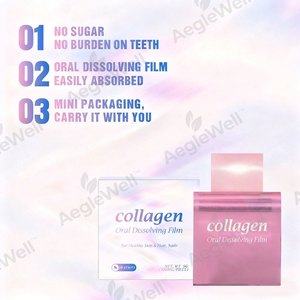 Tiras de Película Oral de Colágeno y Glutatión Aeglewell, Parches Orales, Grado Alimenticio Transfronterizo, Vitamina para la Piel, Glutatión - Product Image 3