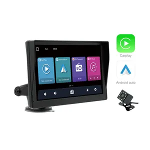 Pemutar DVD Mobil navigasi Radio mobil 2 Din 9 inci, pemutar DVD Mobil Auto Carplay Android