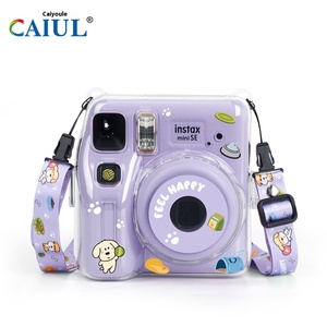 Sac Housse Transparent Protecteur Durable et Résistant aux Rayures/Chutes pour Appareil <span class=keywords><strong>Photo</strong></span> <span class=keywords><strong>Instax</strong></span> <span class=keywords><strong>Mini</strong></span> SE avec Rangement de Photos et Bandoulière - Product Image 6