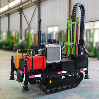 Machine de forage de puits d'eau Hongrun 25HP, petite foreuse sur chenilles, diesel hydraulique, petite machine de forage