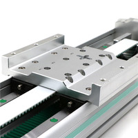Actionneur de curseur linéaire électrique à courroie de distribution de bras robotique CNC de haute précision, Module de Rails de guidage de mouvement de scène