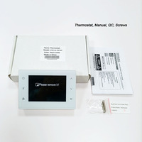 Thermostat intelligent pour pompe à chaleur avec Wi-Fi, contrôleur de température d'ambiance multi-niveaux, pièces pour système CVC