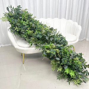 DKB นักวิ่งแบบเรียงซ้อนลายดอกไม้สีเขียว - Product Image 4