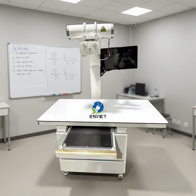 EUR VET Dealer Price Digital X Ray Machine Radiography System Veterinary Equipment 32kw Veterinary X-ray Machine for Clinic