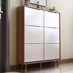 Newly Launched Wooden Home Living Room <b>Shoe</b> <b>Rack</b> Adjustable <b>Shoe</b> Storage Organizer <b>Stand</b> Narrow Space Saving <b>Shoe</b> Cabinet - Product Image 4