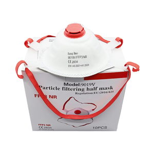 Masques FFP3 en tissu filé-soufflé et aiguilleté avec valve EN149 CE, <span class=keywords><strong>anti</strong></span>-<span class=keywords><strong>pollution</strong></span>, masques respiratoires FFP3 NR D - Product Image 1